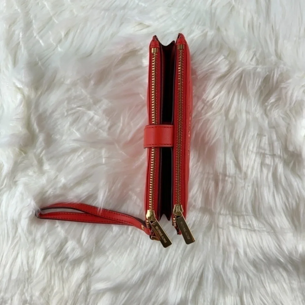 Michael Kors Leather Wristlet